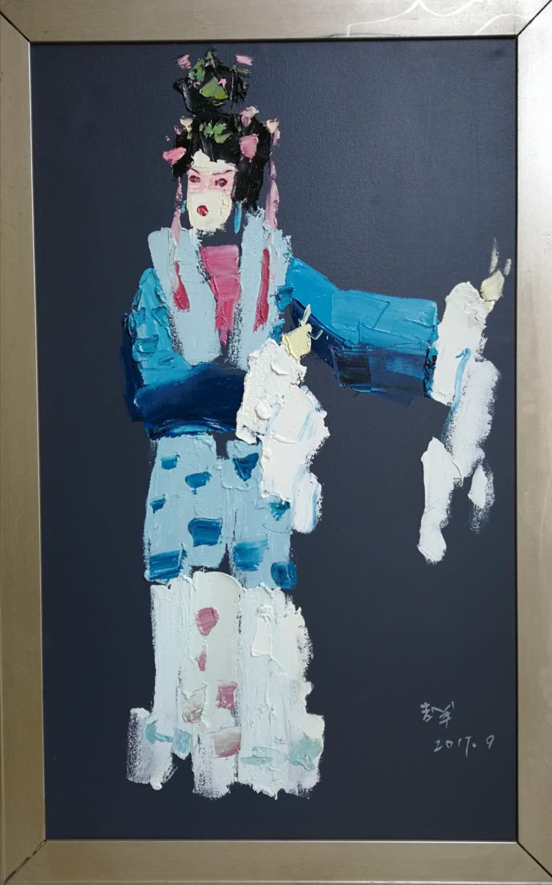孙吉祥青年时代师从于著名油画家諶北新,王炎霖,著名国画家方济众等