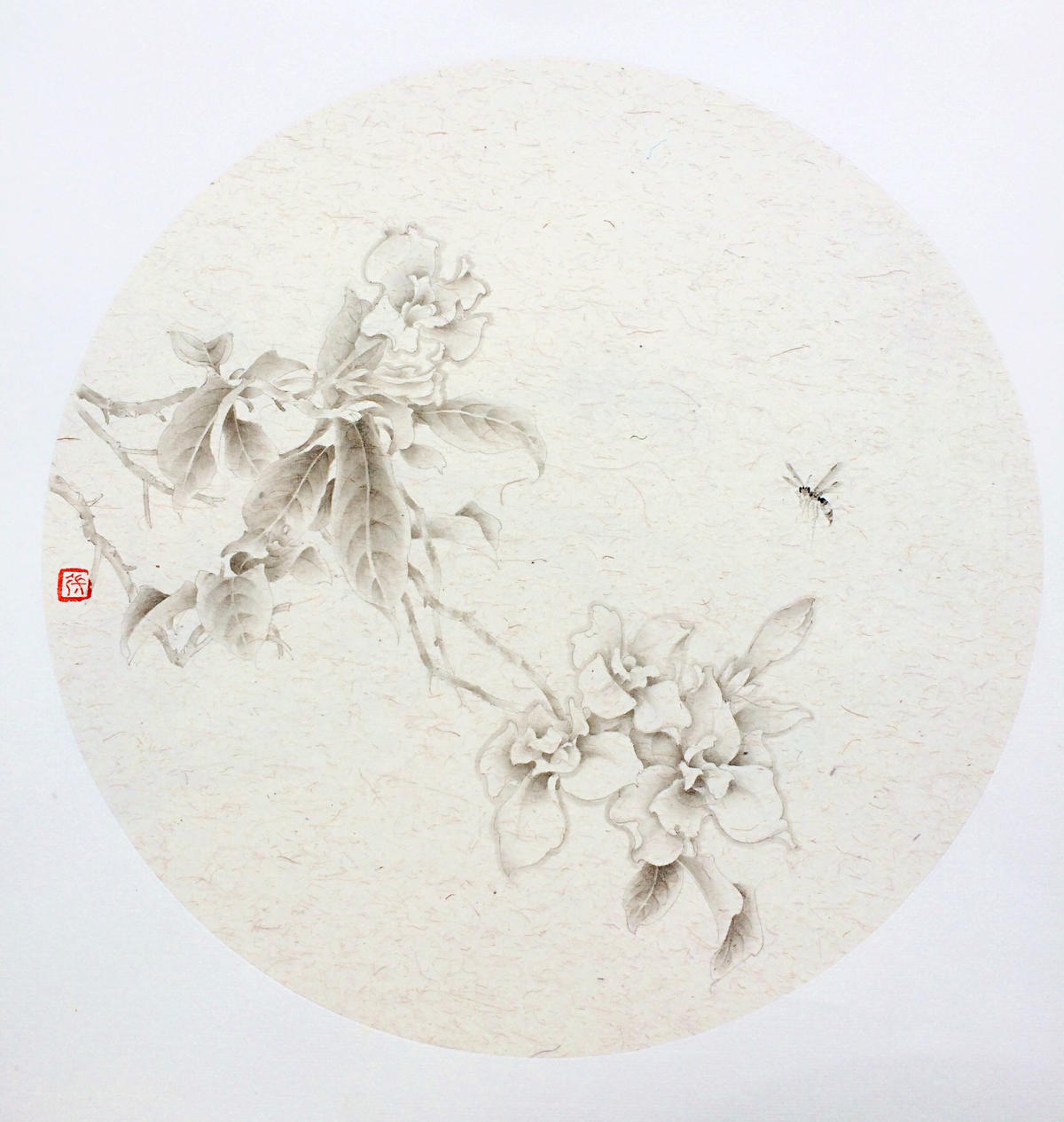 国画·张惠哲 | 精雕细琢，墨色素雅——花间集