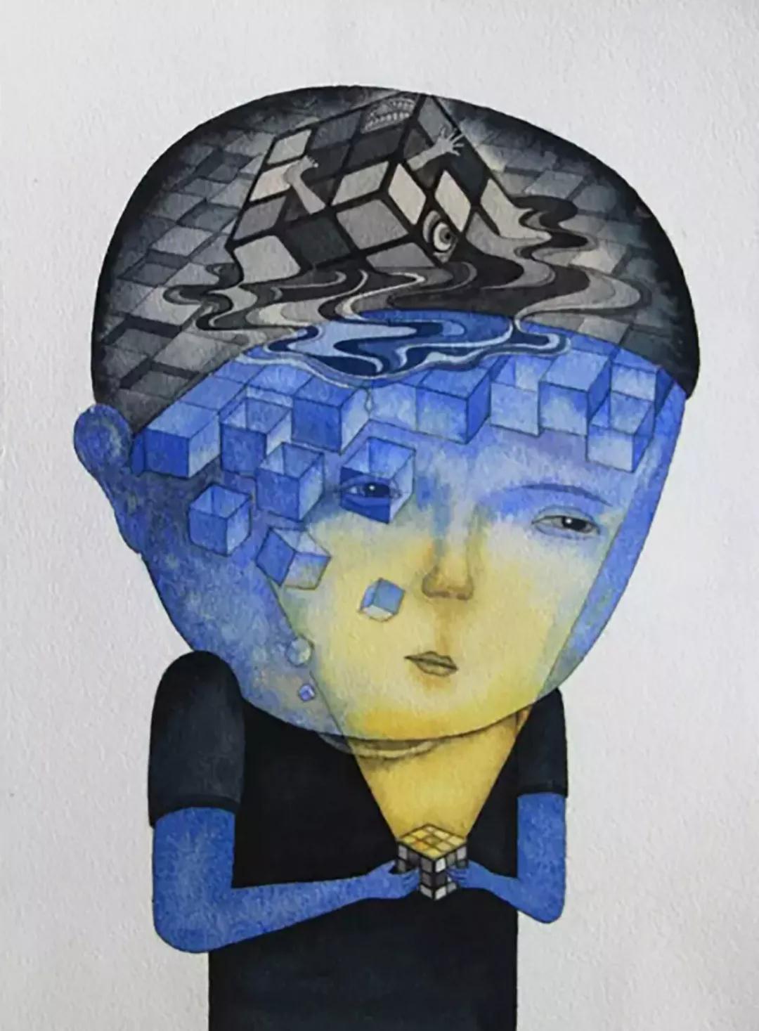 Illustrator Zou Liangping Explores the Worlds Within Our Heads