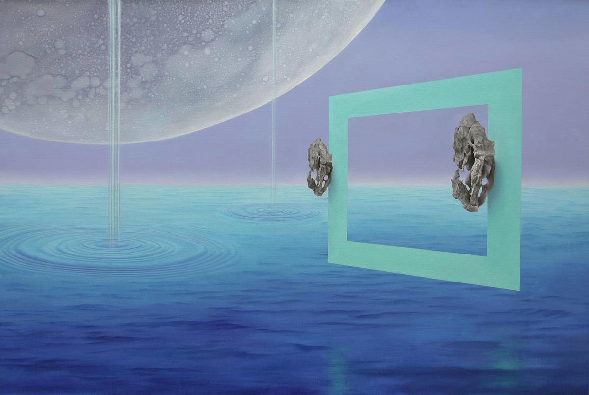 万物皆有灵，东方笔意下的异时空仙境 | 张鑫