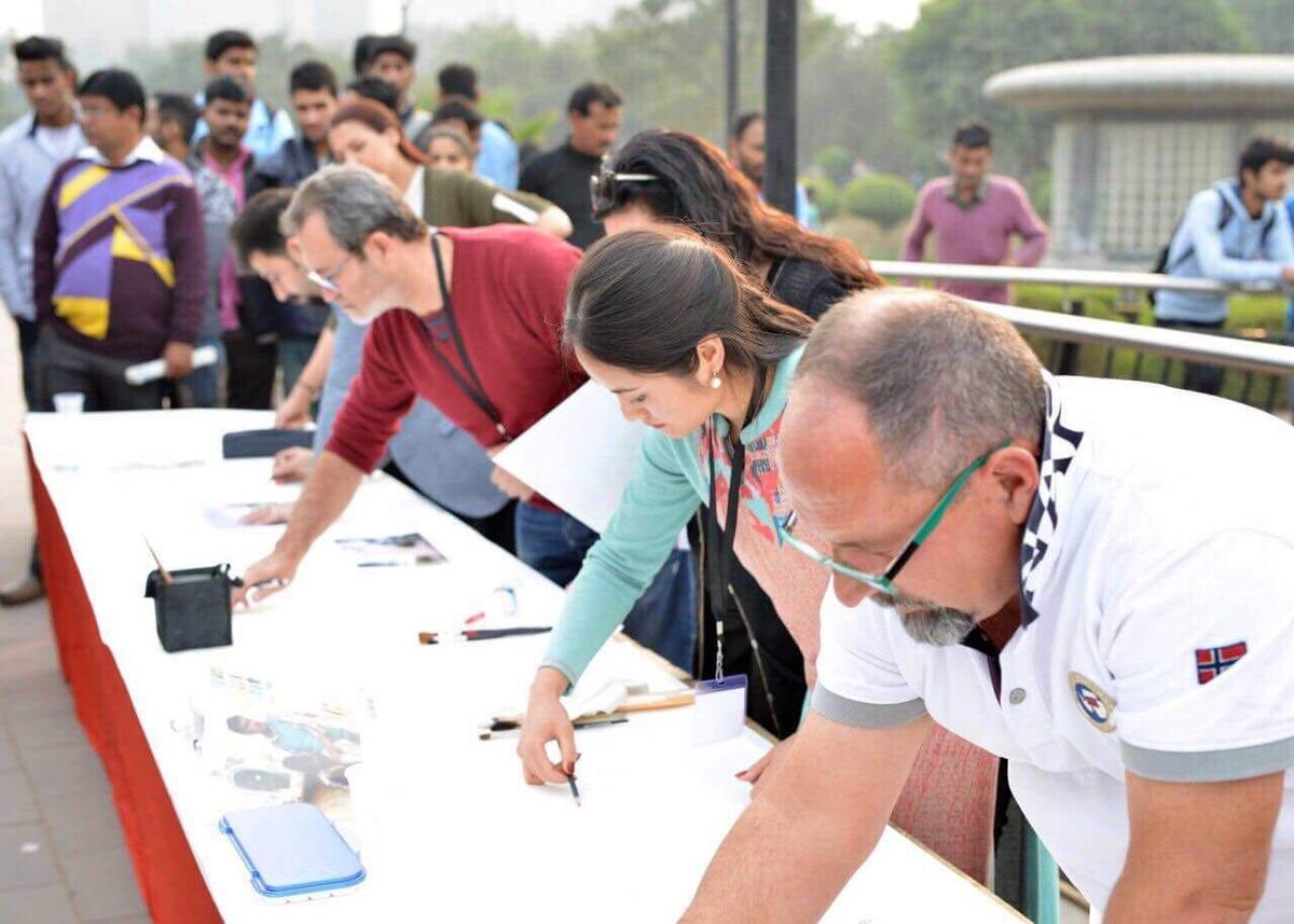 国际水彩协会印度新德里展