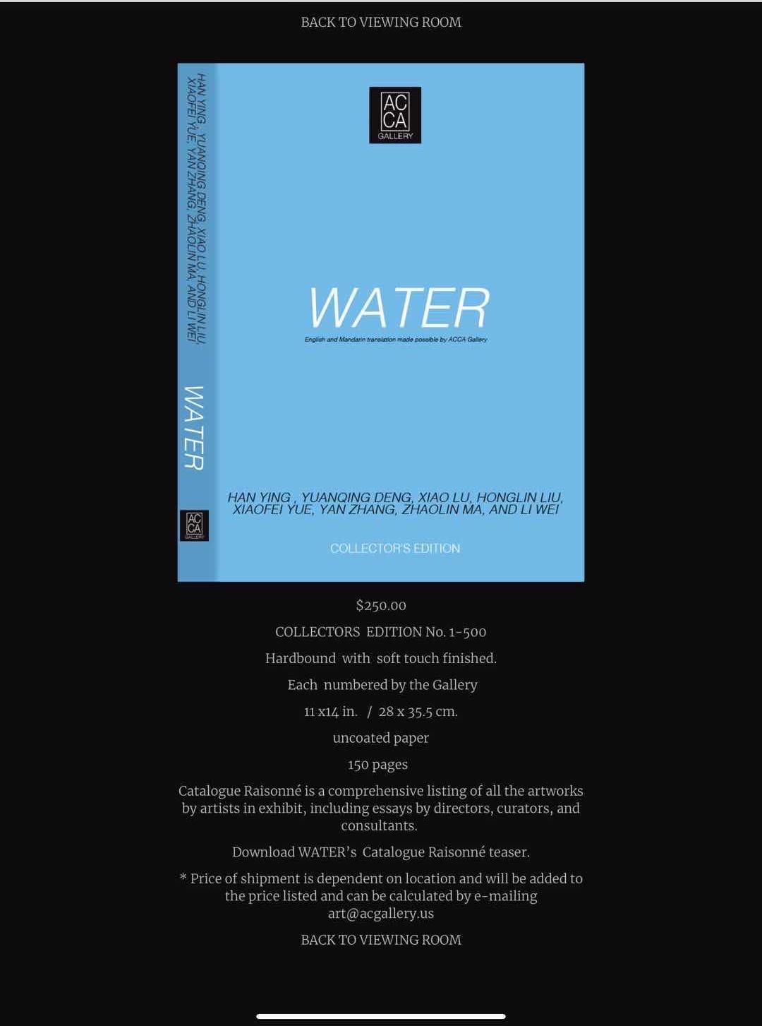 展览｜【Water·融】------中国当代女艺术家作品展