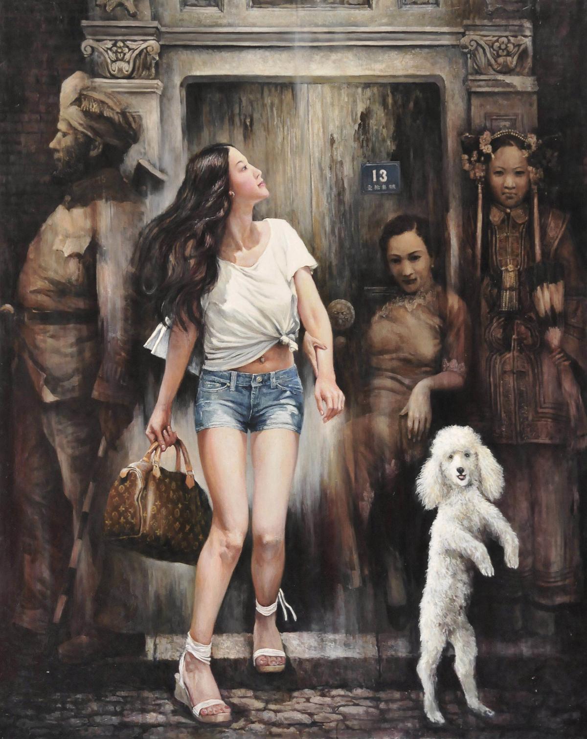 艺术家张宏绘画作品集出版亮相