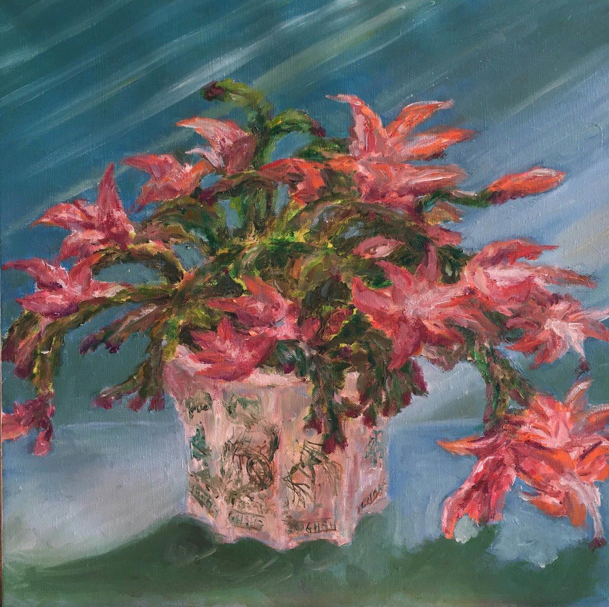 一年来我的花草画法探索