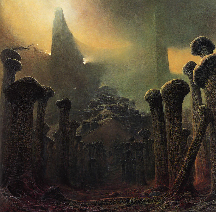 朱炜：去天堂还是下地狱（Zdzisław Beksiński）