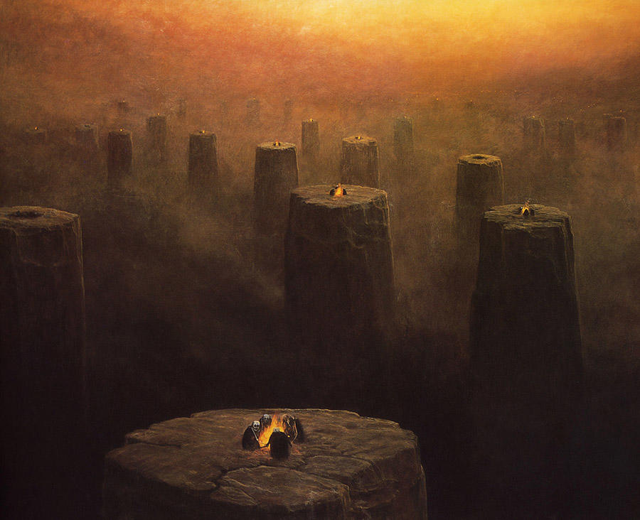 朱炜：去天堂还是下地狱（Zdzisław Beksiński）