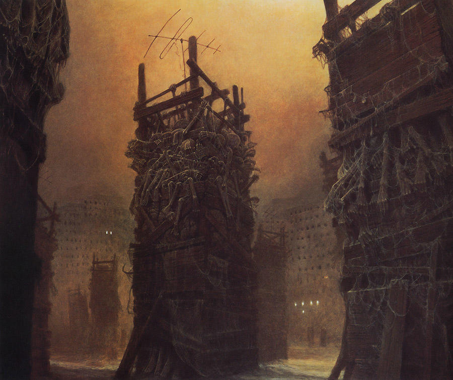 朱炜：去天堂还是下地狱（Zdzisław Beksiński）