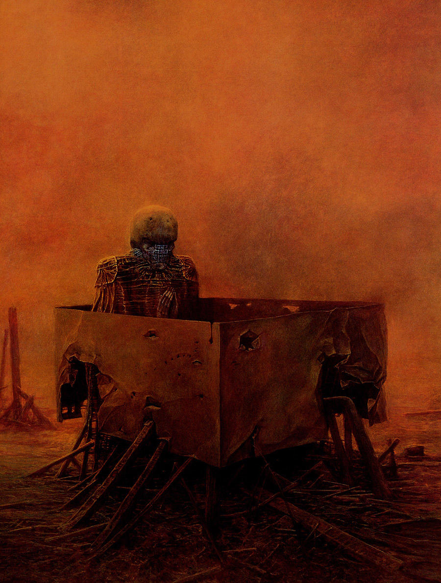 朱炜：去天堂还是下地狱（Zdzisław Beksiński）