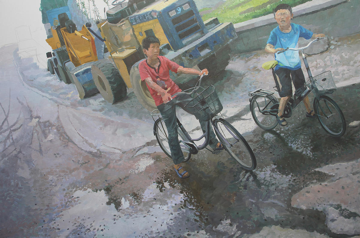 “冷眼”观世界——专访青年油画家李亮
