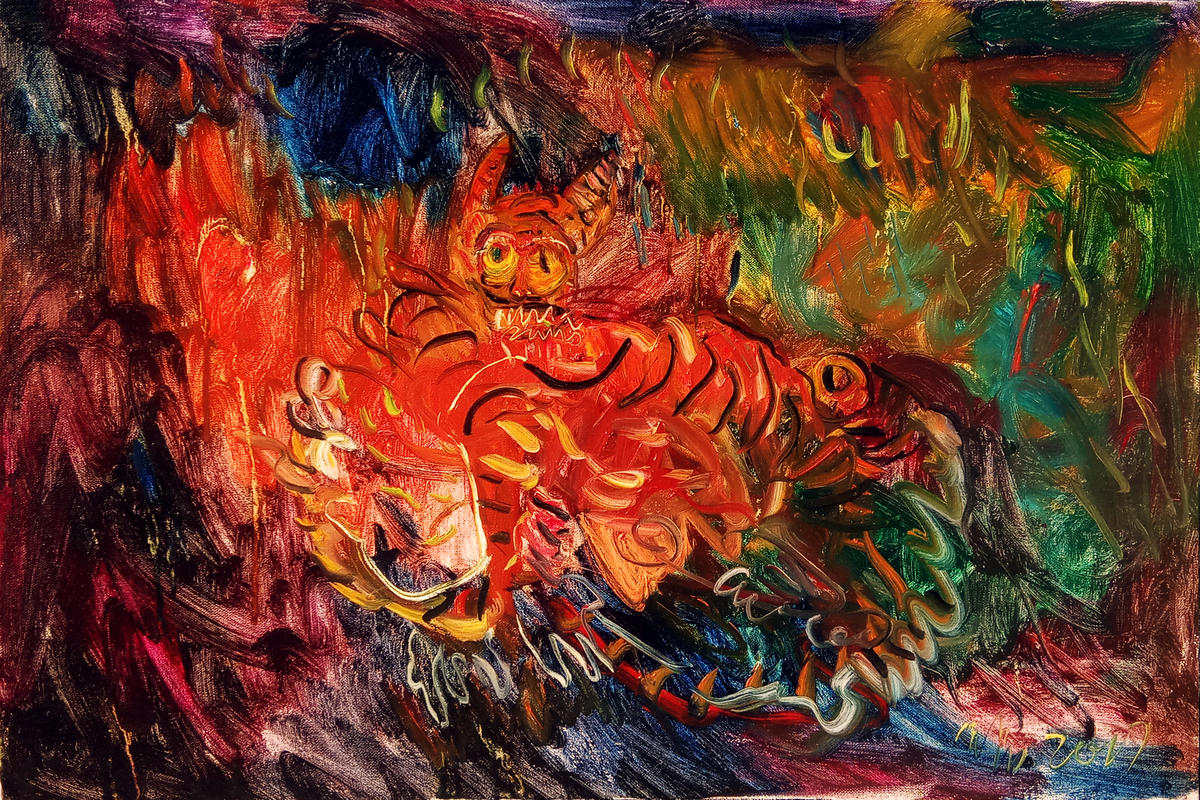 余磊绘画中的美学/The Aesthetics in Painting By Yu Lei