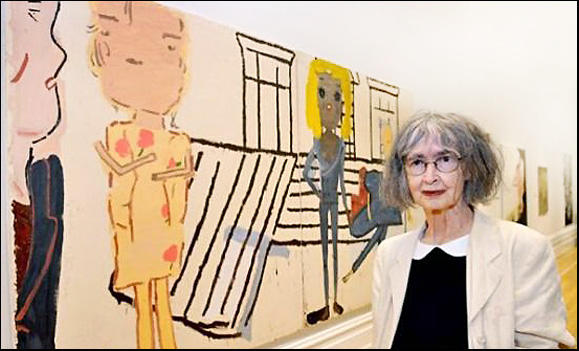 80岁女画家家罗斯·怀利赢英国最具声望绘画奖