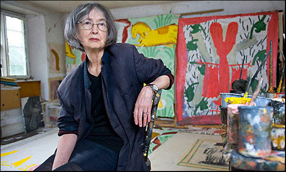 80岁女画家家罗斯·怀利赢英国最具声望绘画奖