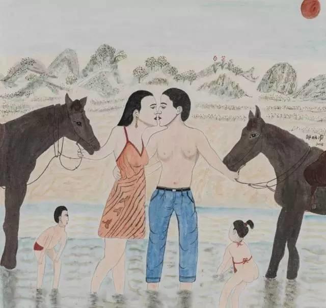从未学过画的70岁中国农村老太，作品震惊专家，曾被法国艺术画廊收藏...