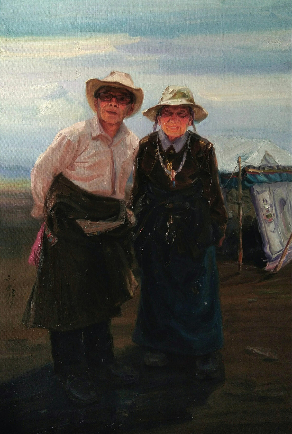 和建华艺术探索之路径