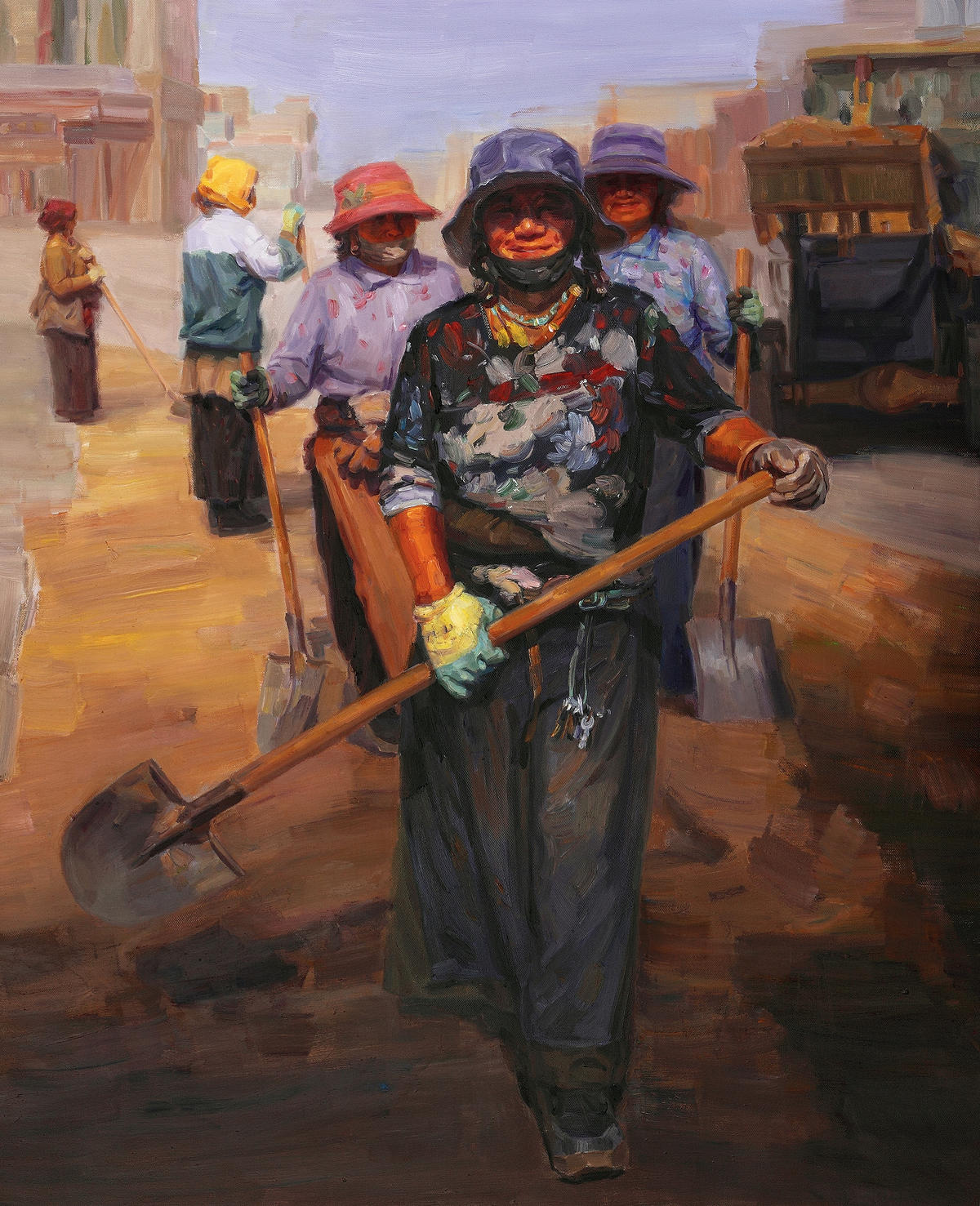 和建华艺术探索之路径