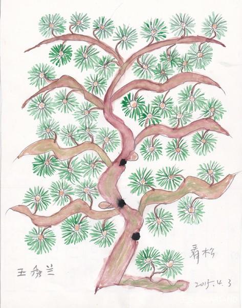 业余画画 | 王秀兰的花果树世界