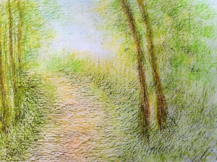 业余画画 | 他是京东的项目经理，却坚持一日一画