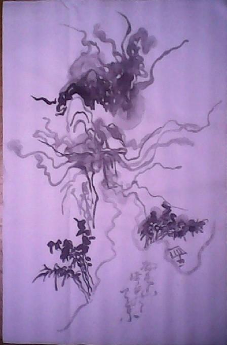 禅画漫谈系列之------------我为禅画下个定义，这是绘画史上第一次吧