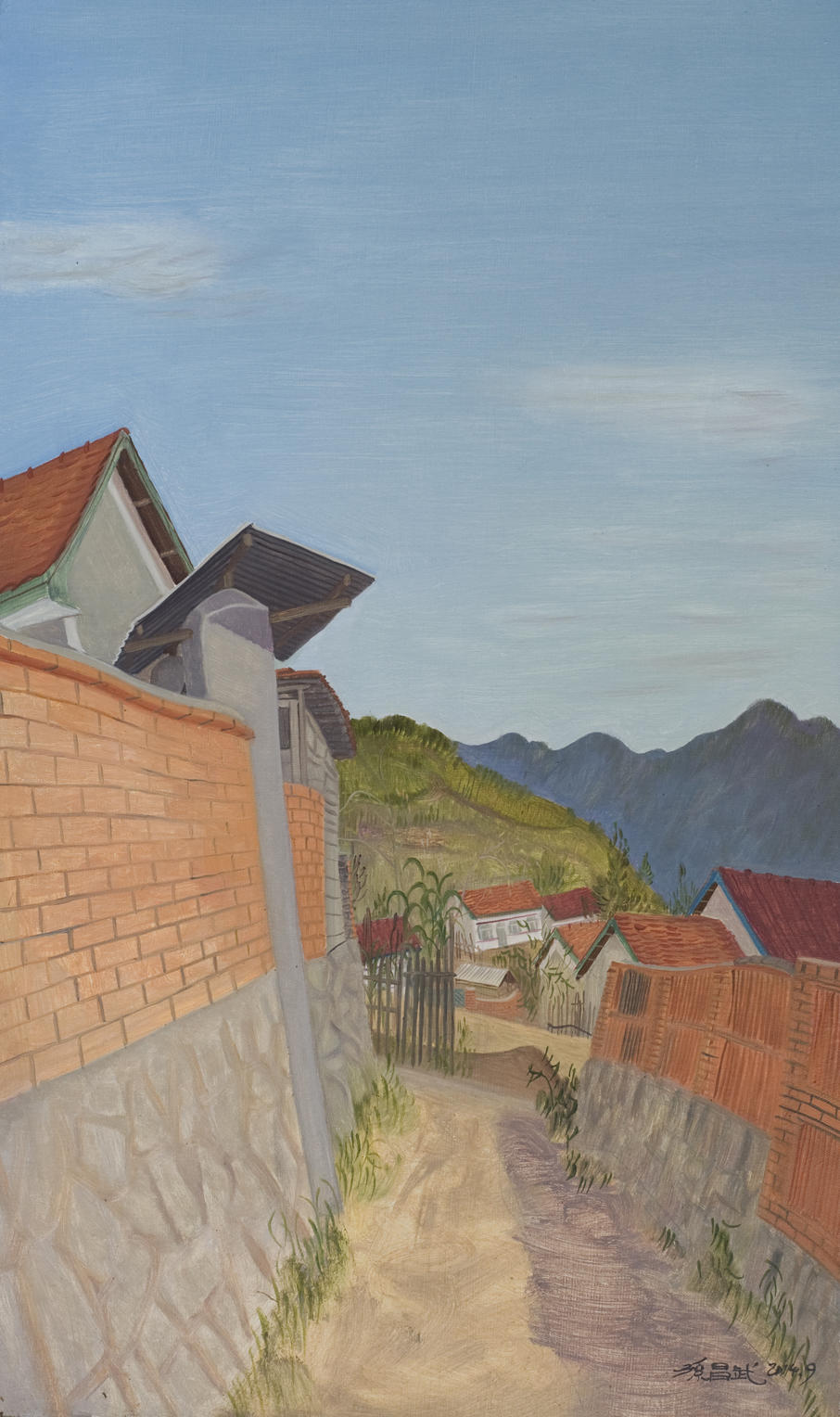 孙昌武风景写生作品