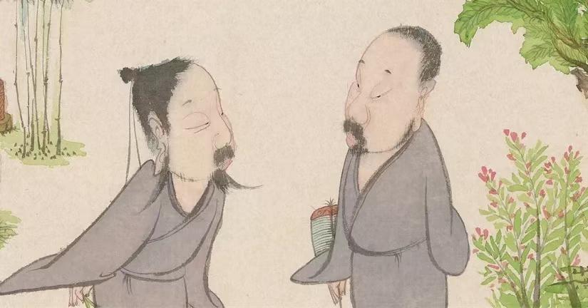 感念师恩，贾宽画过的几个古代尊师重道的小故事